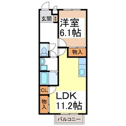 Surplus　MISAKIの物件間取画像